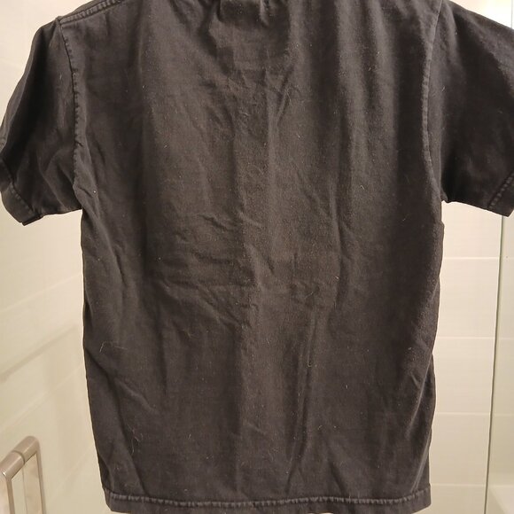 Vintage Nike Black and Red Top with Bold Print - Picture 5 of 7